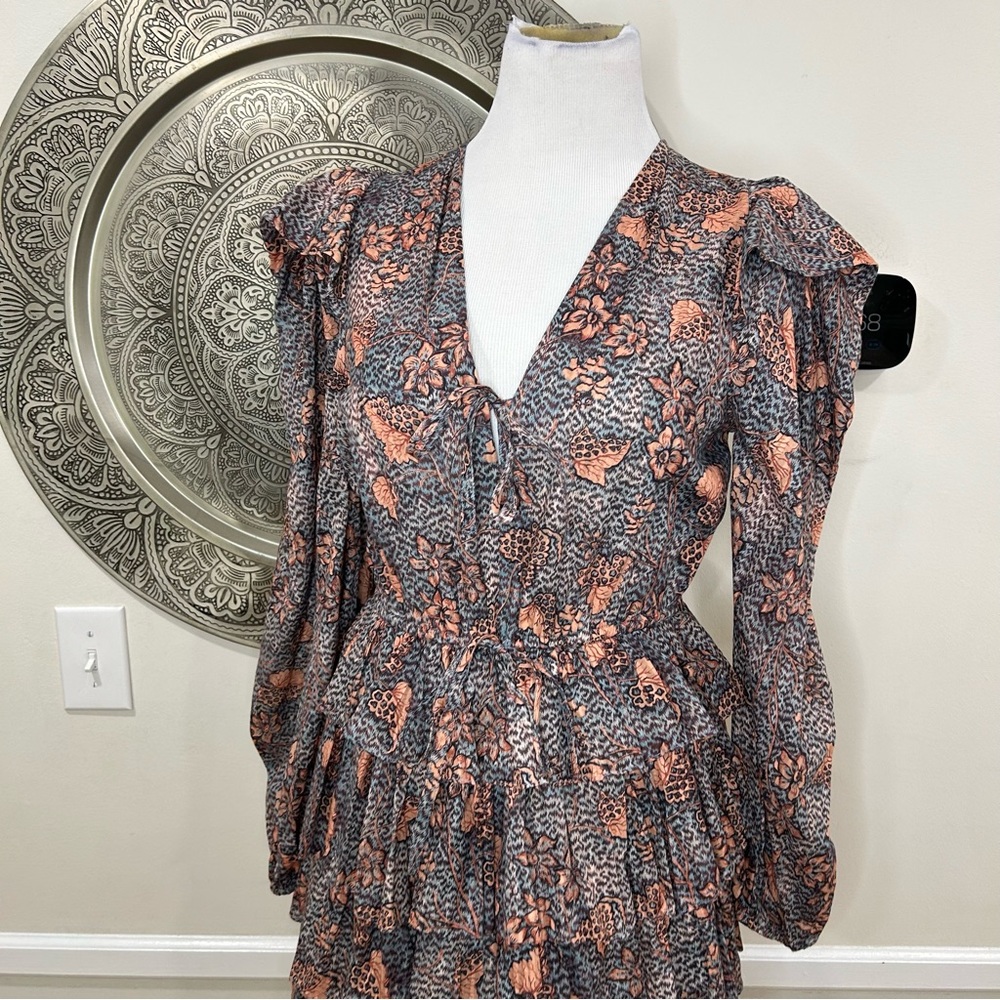 Ulla Johnson Multicolor Ruffle Dress - Picture 9 of 14